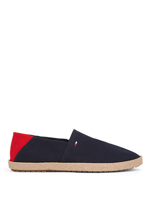 Tommy Hilfiger Lacivert Erkek Espadril HILFIGER ESPADRILLE CORE TEXTILE - Görsel 2