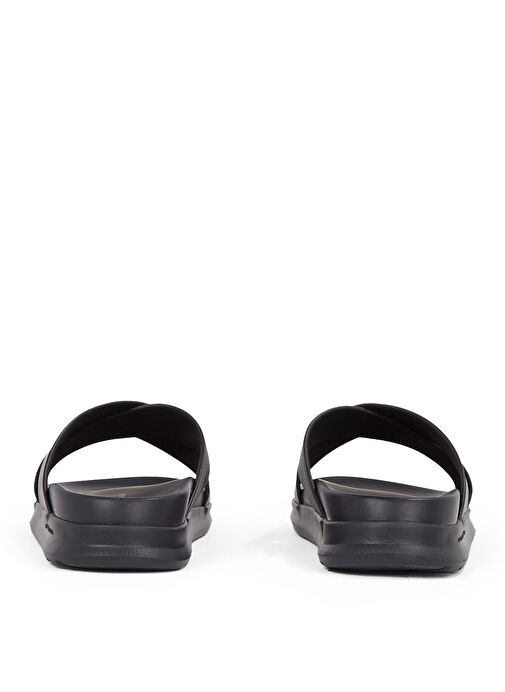 Tommy Hilfiger Siyah Erkek Deri Terlik D DENSITY HILFIGER LTH CC SAND - Görsel 6