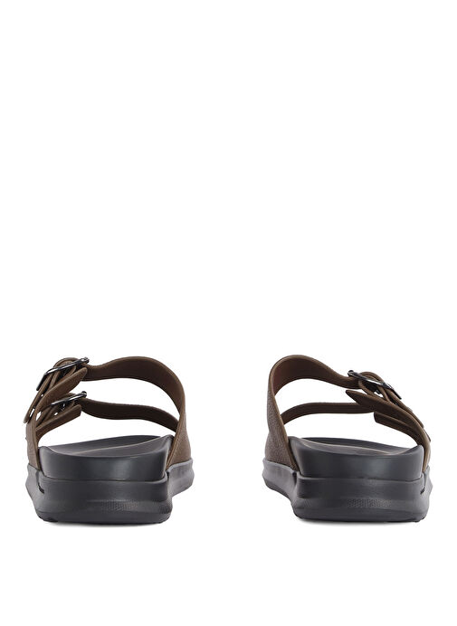 Tommy Hilfiger Kahverengi Erkek Deri Terlik D DENSITY HILFIGER LTH SAND - Görsel 6