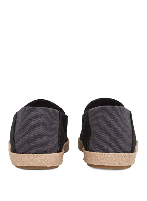 Tommy Hilfiger Siyah Erkek Espadril HILFIGER ESPADRILLE CORE TEXTILE - Görsel 6