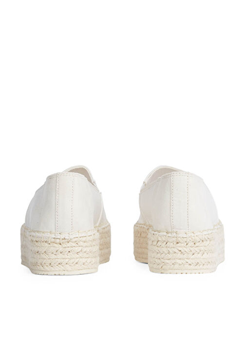 Calvin Klein Beyaz Kadın Espadril YW0YW01736 - Görsel 6