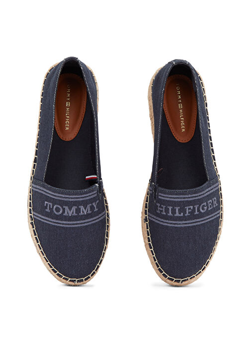 Tommy Hilfiger Lacivert Kadın Espadril FW0FW08543 - Görsel 5