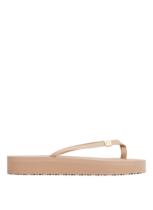 Tommy Hilfiger Pembe Kadın Plaj Terliği FW0FW08523 - Görsel 2