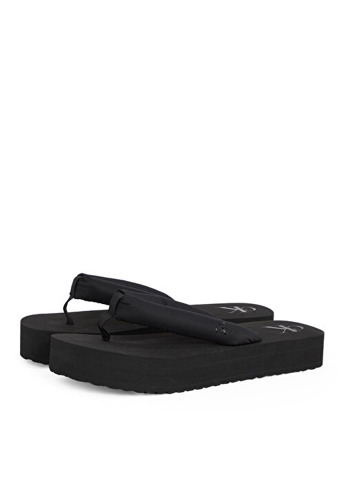 Calvin Klein Siyah Kadın Plaj Terliği YW0YW01723 - Görsel 4