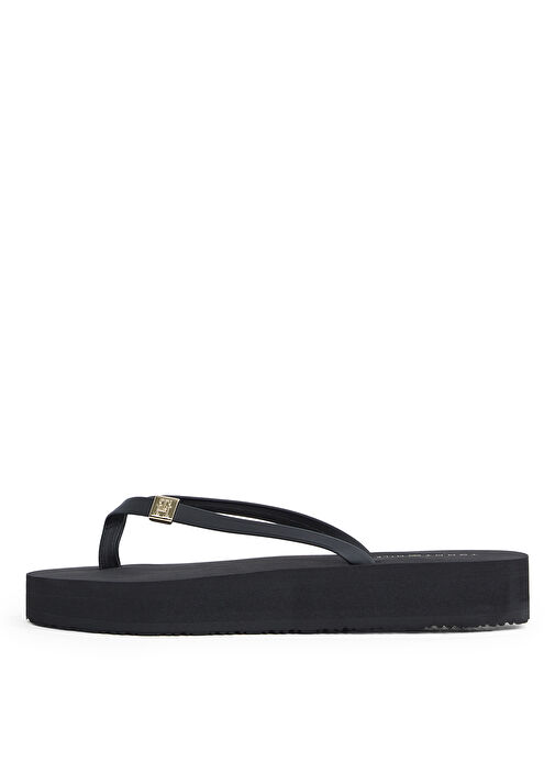 Tommy Hilfiger Siyah Kadın Plaj Terliği FW0FW08523 - Görsel 3