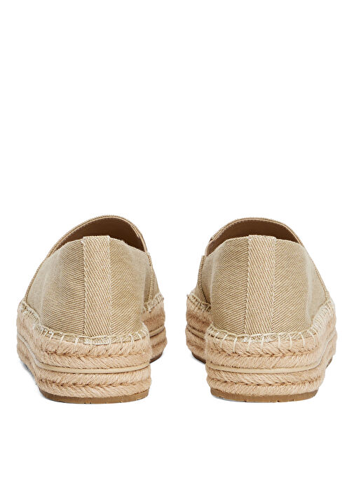 Tommy Hilfiger Bej Kadın Espadril FW0FW08543 - Görsel 5