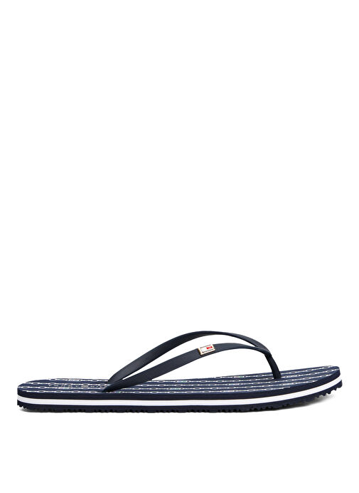 Tommy Hilfiger Lacivert Kadın Plaj Terliği FW0FW08518 - Görsel 2