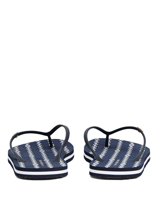 Tommy Hilfiger Lacivert Kadın Plaj Terliği FW0FW08518 - Görsel 5