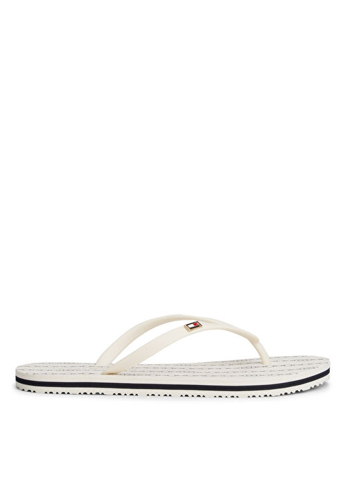 Tommy Hilfiger Beyaz Kadın Plaj Terliği FW0FW08518 - Görsel 2