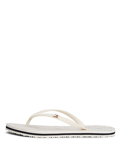 Tommy Hilfiger Beyaz Kadın Plaj Terliği FW0FW08518 - Görsel 5
