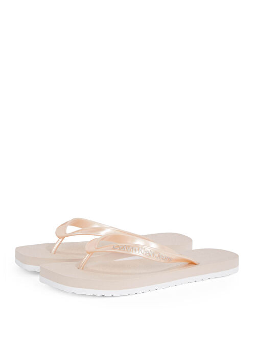 Calvin Klein Pembe Kadın Plaj Terliği YW0YW01720 - Görsel 4