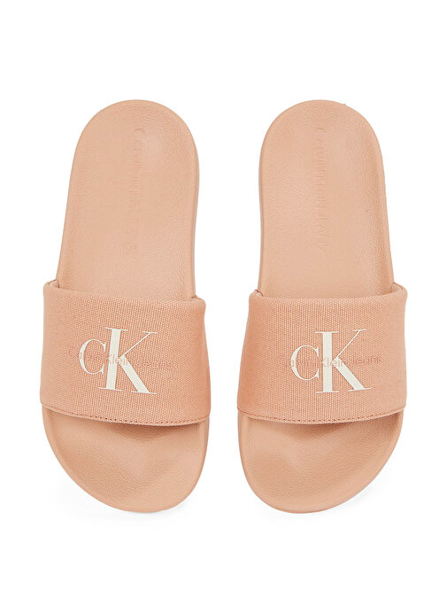Calvin Klein Pembe Kadın Plaj Terliği YW0YW01835 - Görsel 5