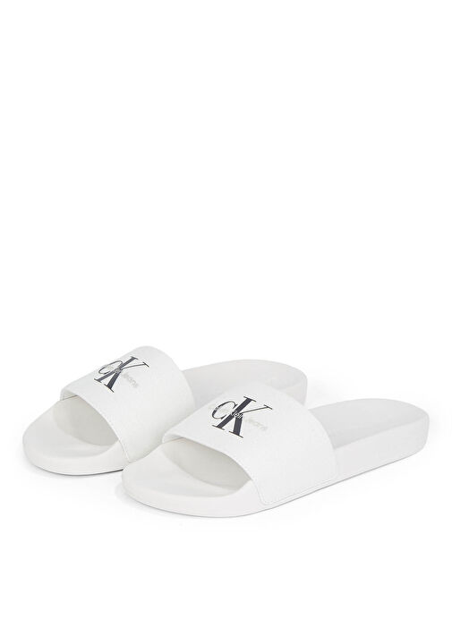 Calvin Klein Calvin Klein Beyaz Kadın Plaj Terliği YW0YW01835 Sandalet & Terlik | Boyner Beyaz - 4. görsel