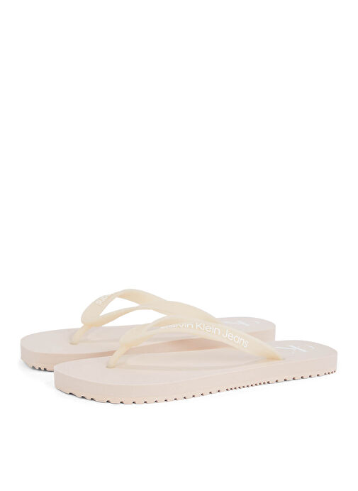 Calvin Klein Pembe Kadın Plaj Terliği YW0YW01829 - Görsel 4