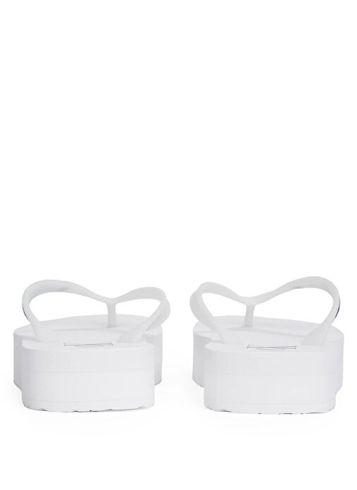 Calvin Klein Beyaz Kadın Plaj Terliği YW0YW01830 - Görsel 6