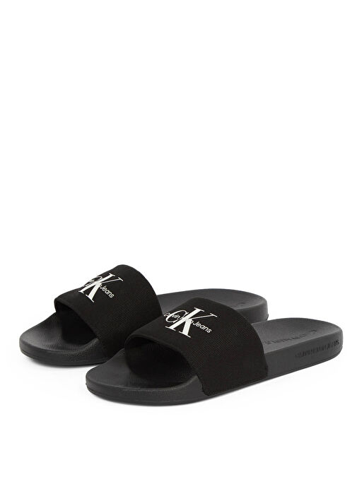 Calvin Klein Siyah Kadın Plaj Terliği YW0YW01835 - Görsel 4
