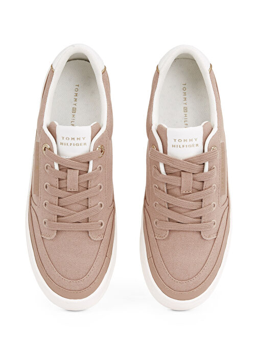Tommy Hilfiger Pembe Kadın Sneaker FW0FW08323 - Görsel 5