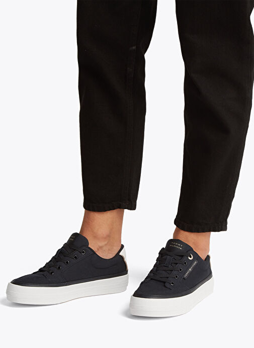 Tommy Hilfiger Tommy Hilfiger Siyah Kadın Sneaker FW0FW08323 | Boyner Siyah - 7. görsel