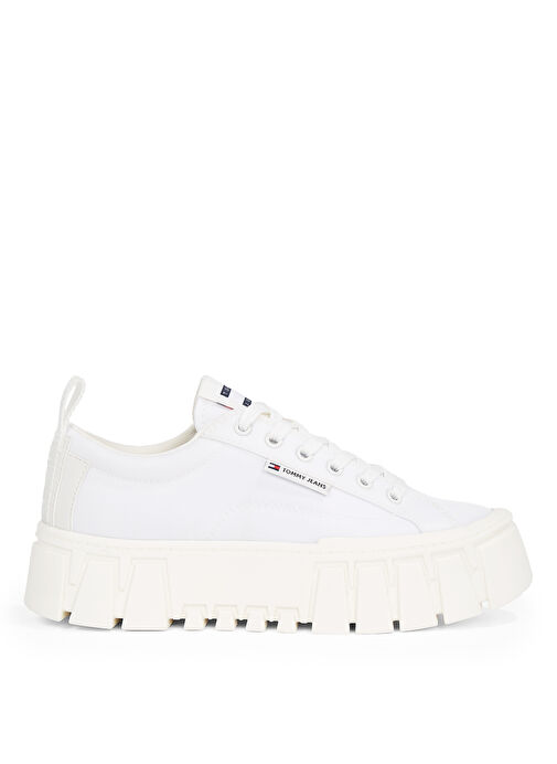 Tommy Hilfiger Beyaz Kadın Sneaker EN0EN02793 - Görsel 2