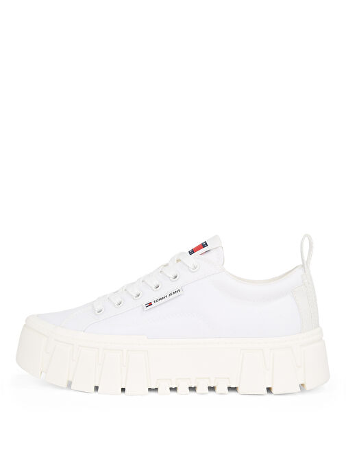 Tommy Hilfiger Beyaz Kadın Sneaker EN0EN02793 - Görsel 3