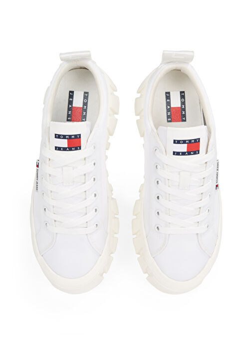 Tommy Hilfiger Beyaz Kadın Sneaker EN0EN02793 - Görsel 5