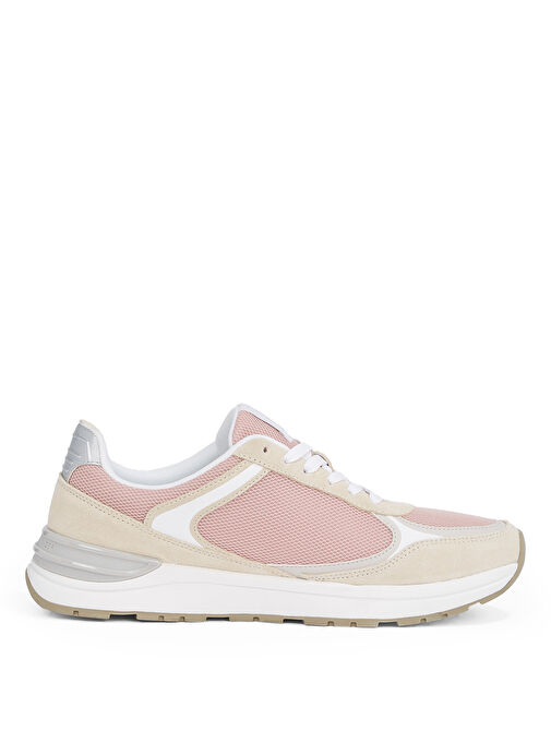 Tommy Hilfiger Bej - Pembe Kadın Sneaker FW0FW08324 - Görsel 3