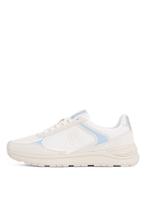 Tommy Hilfiger Kırık Beyaz Kadın Sneaker FW0FW08324 - Görsel 5