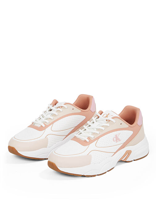 Calvin Klein Beyaz Kadın Sneaker YW0YW01887 - Görsel 4