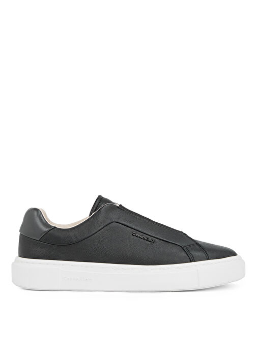 Calvin Klein Siyah Kadın Deri Sneaker HW0HW02289 - Görsel 2