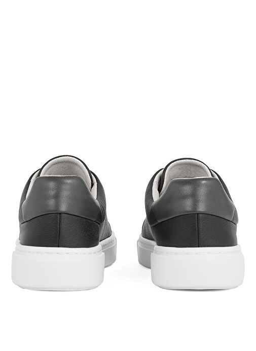 Calvin Klein Siyah Kadın Deri Sneaker HW0HW02289 - Görsel 6