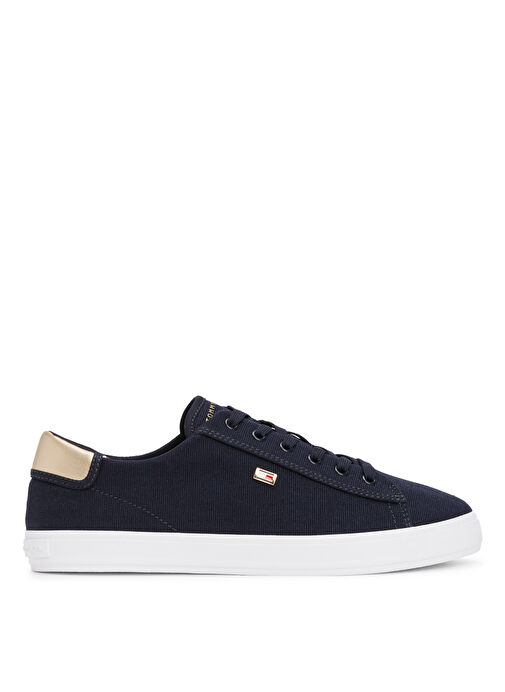 Tommy Hilfiger Lacivert Kadın Sneaker FW0FW08647 - Görsel 2