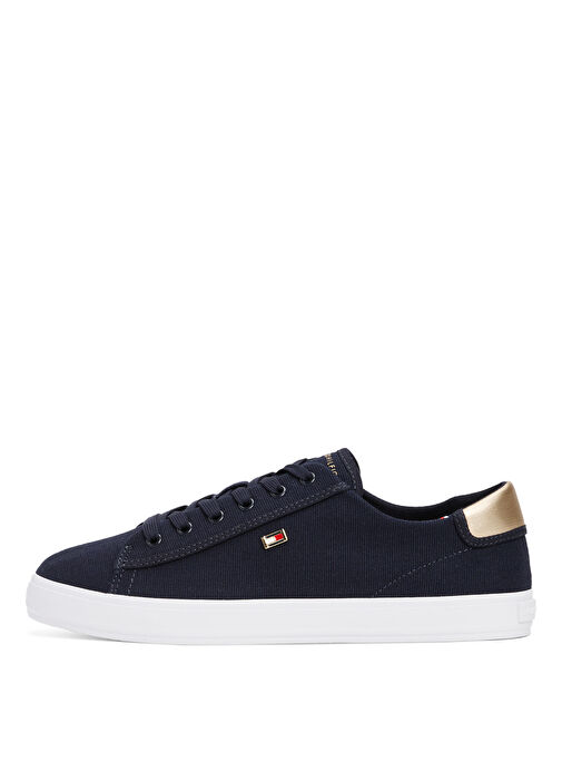 Tommy Hilfiger Lacivert Kadın Sneaker FW0FW08647 - Görsel 3