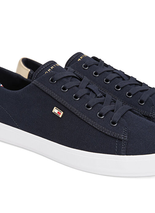 Tommy Hilfiger Lacivert Kadın Sneaker FW0FW08647 - Görsel 6