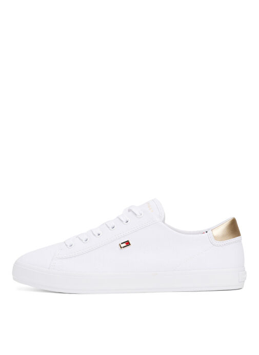 Tommy Hilfiger Beyaz Kadın Sneaker FW0FW08647 - Görsel 3