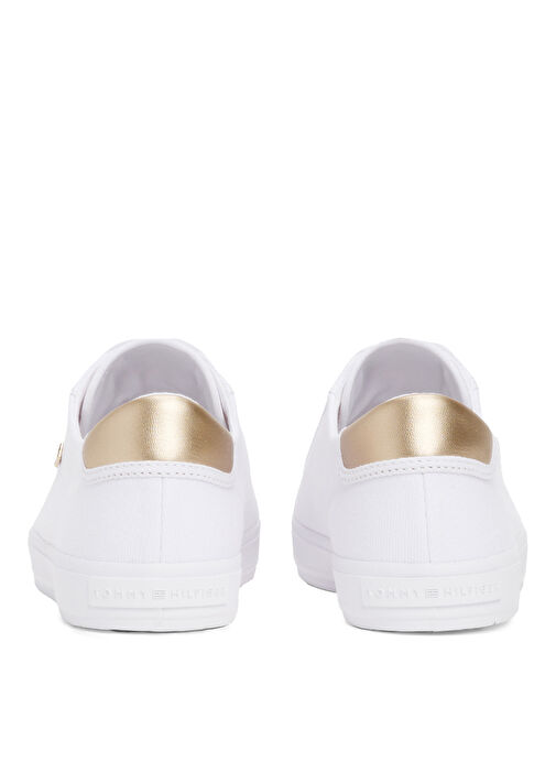 Tommy Hilfiger Beyaz Kadın Sneaker FW0FW08647 - Görsel 7