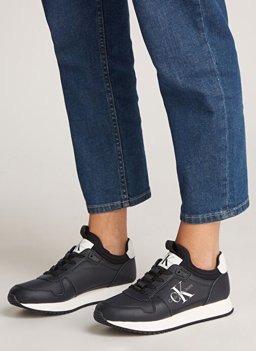 Calvin Klein Siyah Kadın Sneaker YW0YW01616 - Görsel 7