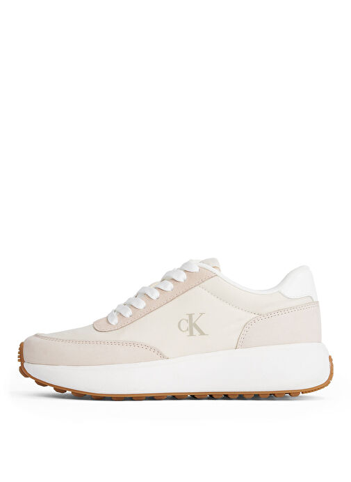 Calvin Klein Pembe Kadın Deri Sneaker YW0YW01774 - Görsel 3