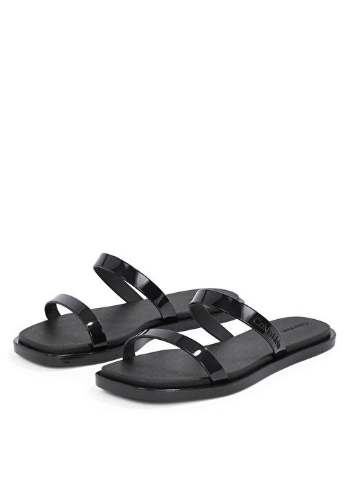 Calvin Klein Siyah Kadın Terlik HW0HW02417 - Görsel 4