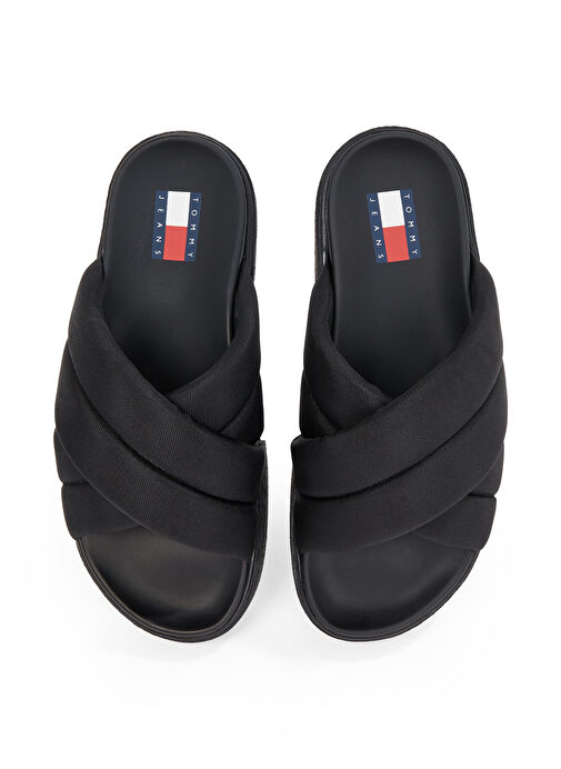 Tommy Hilfiger Siyah Kadın Terlik EN0EN02775 - Görsel 5