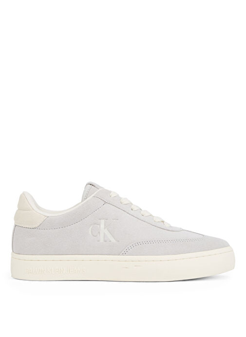Calvin Klein Gri Kadın Süet Sneaker YW0YW01833 - Görsel 2