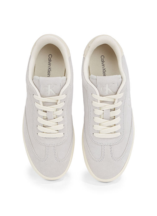Calvin Klein Gri Kadın Süet Sneaker YW0YW01833 - Görsel 4
