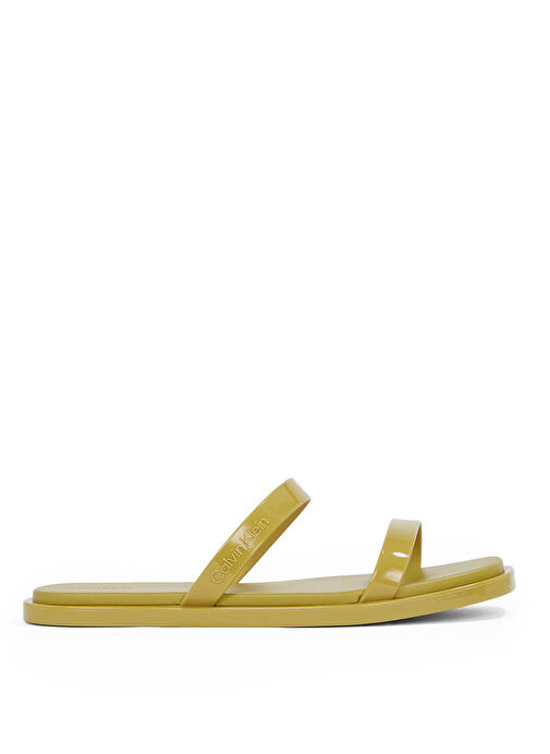 Calvin Klein Yeşil Kadın Terlik HW0HW02417 - Görsel 2