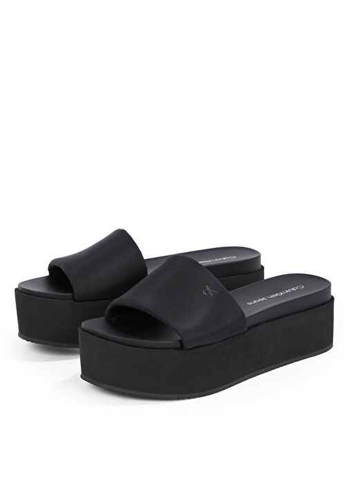 Calvin Klein Siyah Kadın Terlik YW0YW01791 - Görsel 4