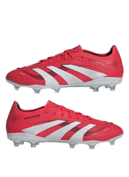 adidas ID3856 PREDATOR PRO FG Kırmızı Erkek Krampon - Görsel 7