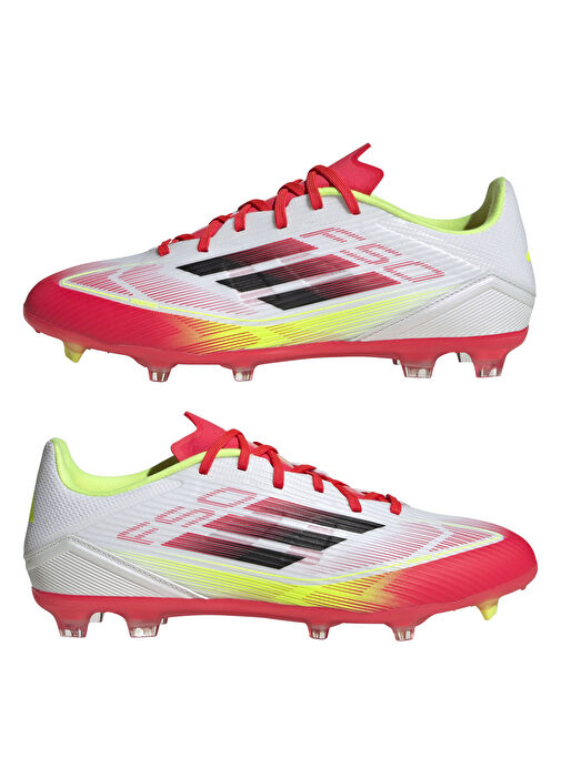 adidas IE1289 F50 LEAGUE FG/MG Beyaz Erkek Krampon - Görsel 5