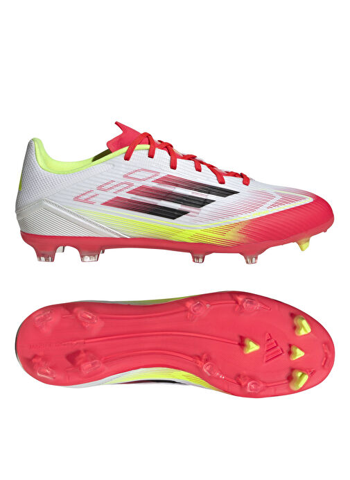 adidas IE1289 F50 LEAGUE FG/MG Beyaz Erkek Krampon - Görsel 9