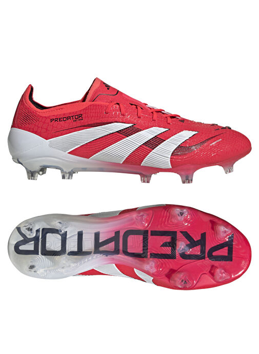 Adidas ID3882 PREDATOR ELITE FG Kırmızı Erkek Futbol Ayakkabısı - Görsel 10