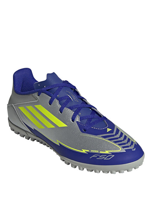 adidas IH0917 F50 CLUB TF MESSI Gri Erkek Futbol Ayakkabısı - Görsel 4