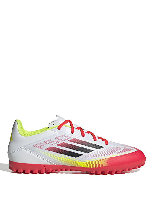 adidas IE1225 F50 CLUB TF Beyaz Erkek Halı Saha Ayakkabısı - Görsel 2