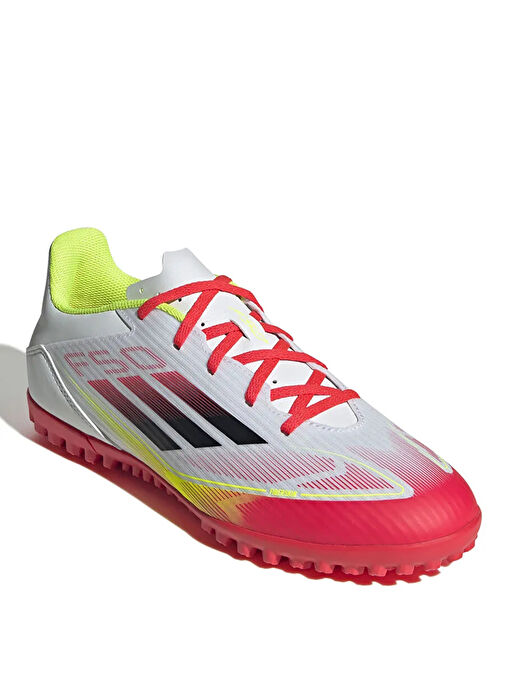adidas IE1225 F50 CLUB TF Beyaz Erkek Halı Saha Ayakkabısı - Görsel 4